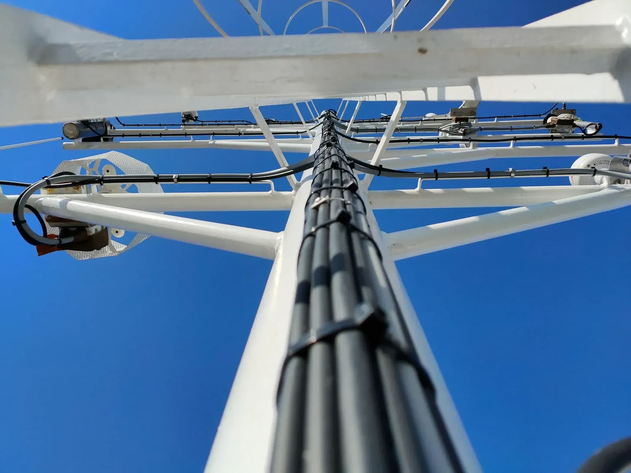 Secure mounting and integration of marine electrical equipment onto a vessel structure.
